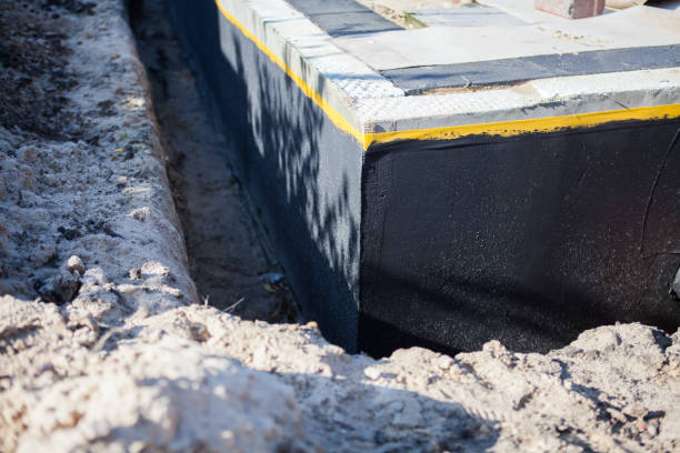 Professional Waterproofing technician working in Prattsburgh, NY